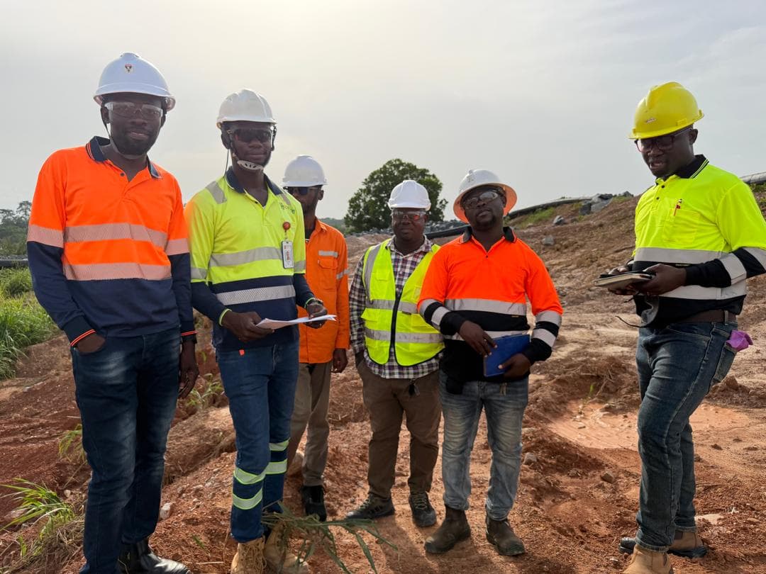 Solani team on a site inspection